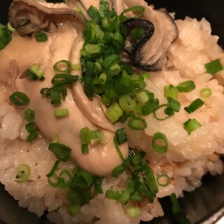 牡蠣の炊き込みご飯